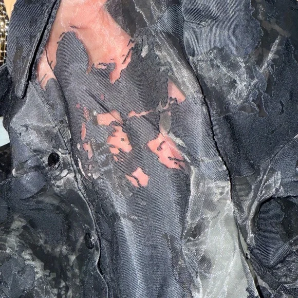 Disturbia Spectre Layered Sheer Mini Dress - Picture 6 of 9